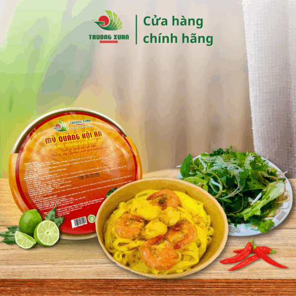 Quang noodles Hoi An Ba Ba Hoi 300g – Rich in Hometown Flavor, Encapsulating the Quintessence of Quang Nam