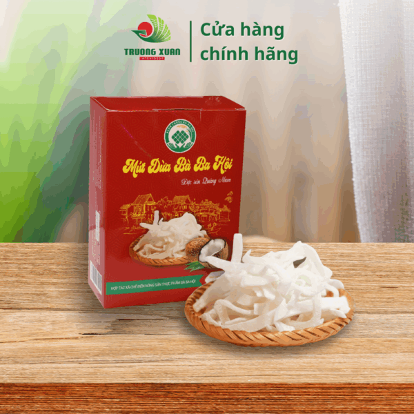 Candied coconut ribbons 200g – Traditional Delicious Taste of Vietnamese Tet