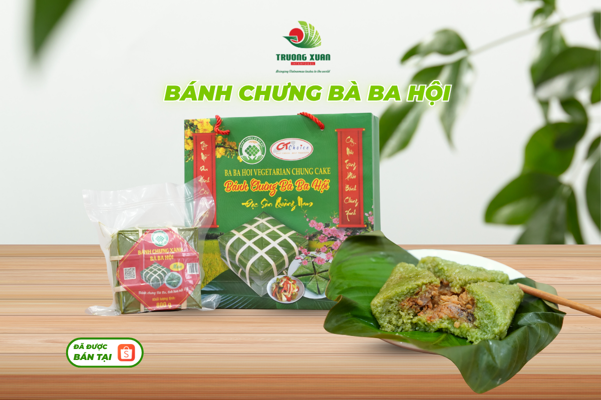 Bánh chưng bà ba hội
